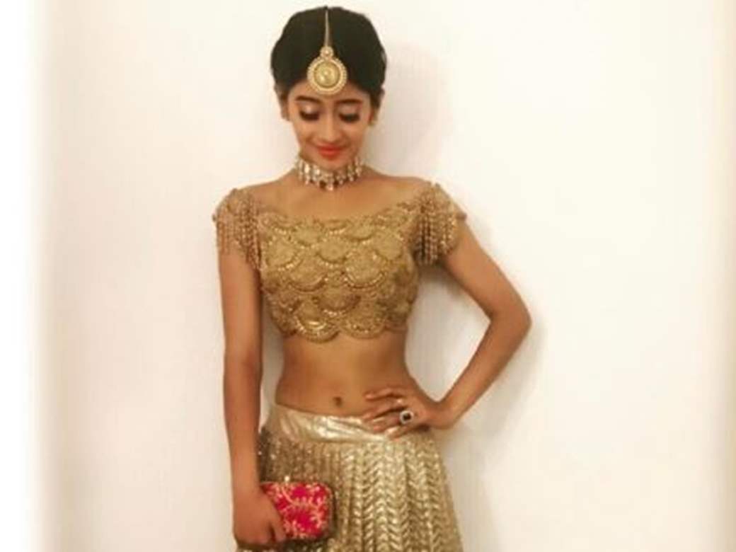 Shivangi joshi best sale in lehenga