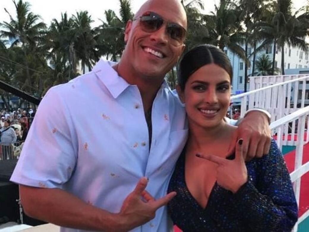 Dwayne johnson bollywood celebs
