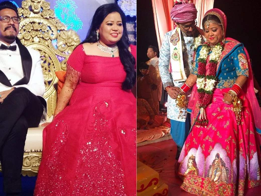Bharti Singh - Elegance is not about being noticed, it is about being  remembered#pinkdress #cutenessloadednk you so much for this gorgeous dress  @the_adhya_designer #styledby: @shailshricouture @akashidesignerstudio |  Facebook
