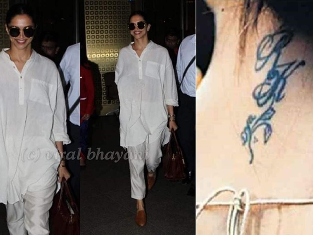 Does the Nation Really Want to Know About Deepika Padukones RK Tattoo   Masala
