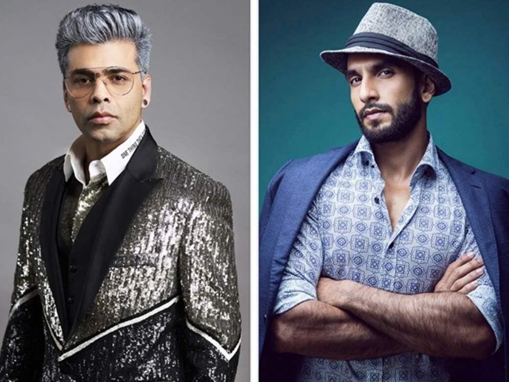 Ranveer Singh is all fashionable sass at RC 15 launch, sports pinstriped  suit minus shirt. See photos | Bollywood News - The Indian Express