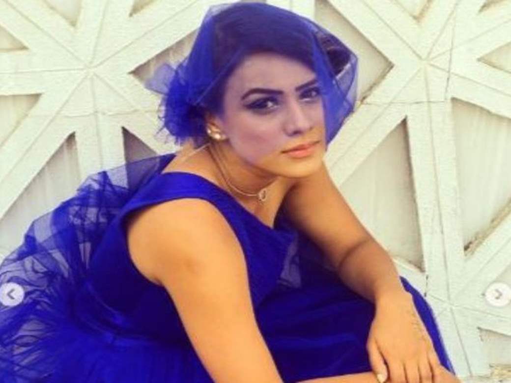 Indian Elsa: Nia Sharma looks gorgeous in blue ethnic deep-neck