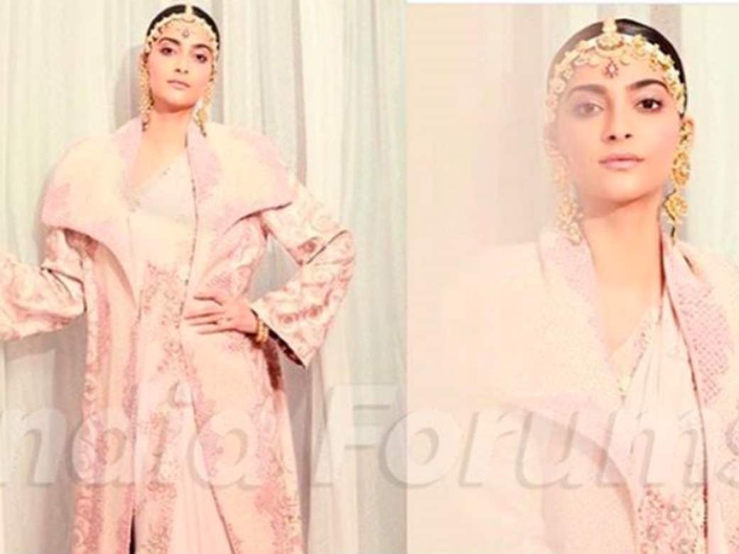 Sonam Kapoor Is Hitting The Headlines Today For This Quirky Look