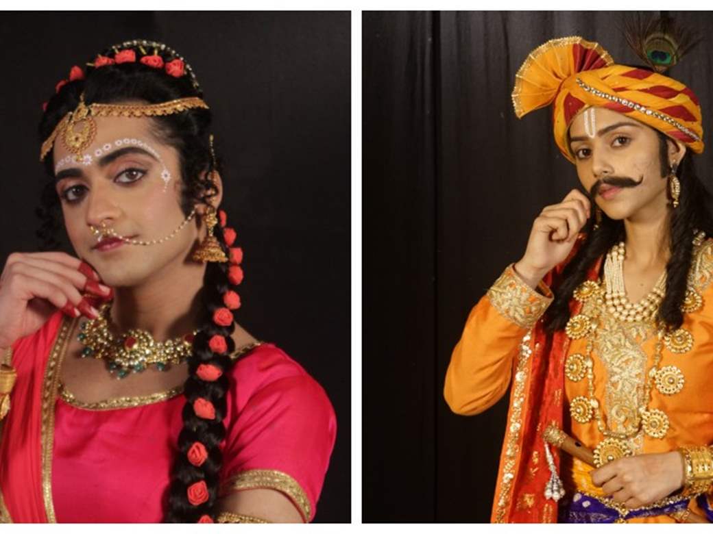 6166 radha and krishn dress up as vallabh gopika in star bharats radhakrishn