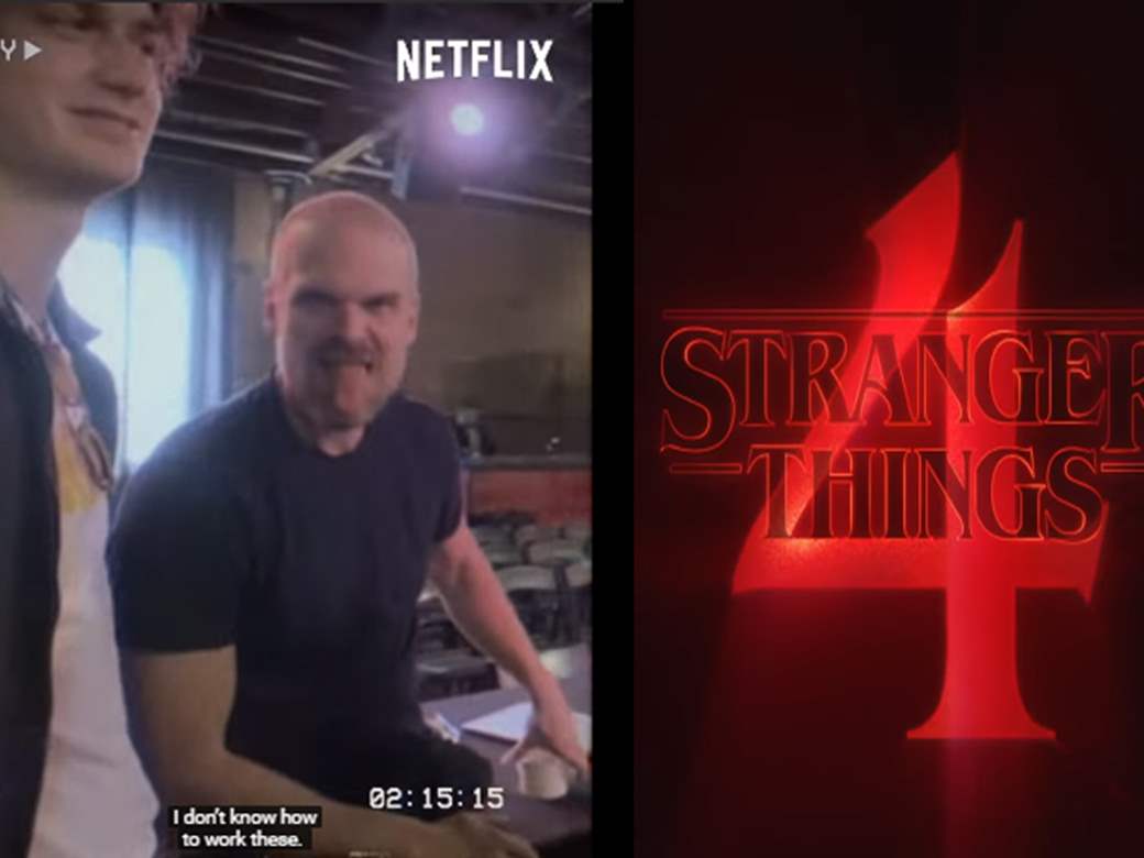 Stranger Things 4 starts filming as cast gather for table read - PopBuzz