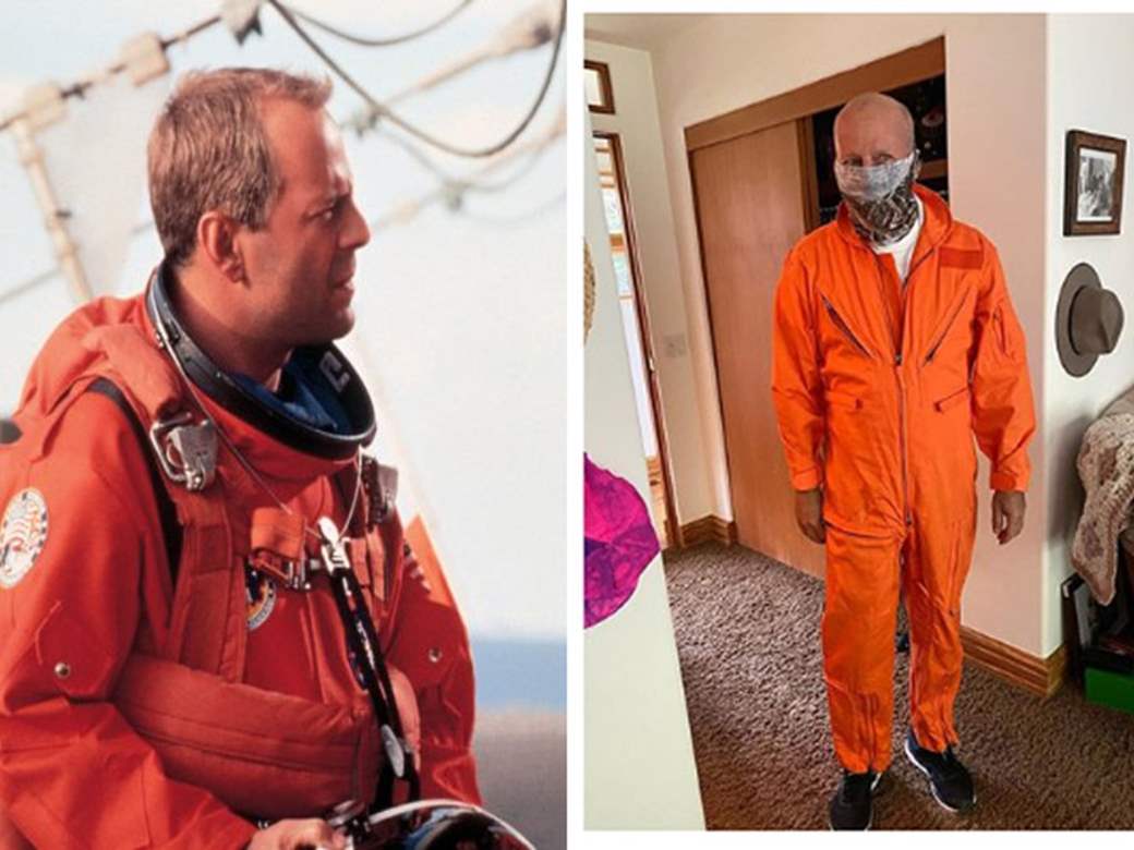 Bruce Willis Sports Armageddon Costume Amid Pandemic India Forums