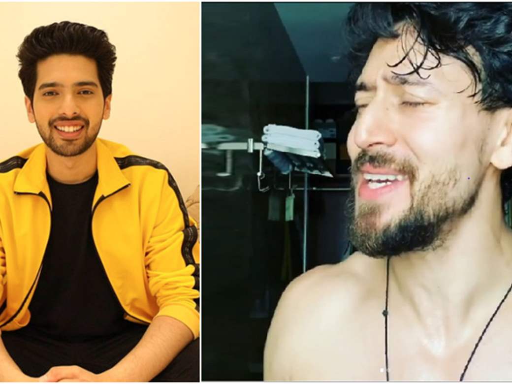 Singer Armaan Malik lauds Tiger Shroff as he shares a video of him singing:  There are very few ...