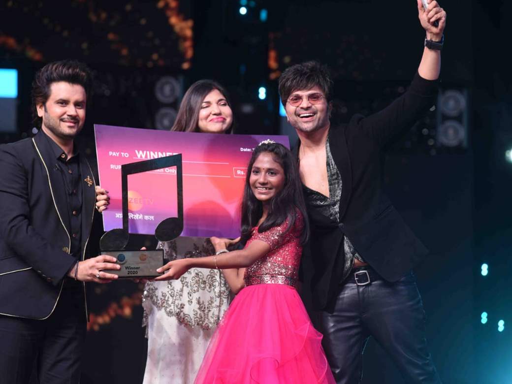 Aryananda Babu Crowned As The Winner Of Zee Tv S Sa Re Ga Ma Pa Li L Champs India Forums