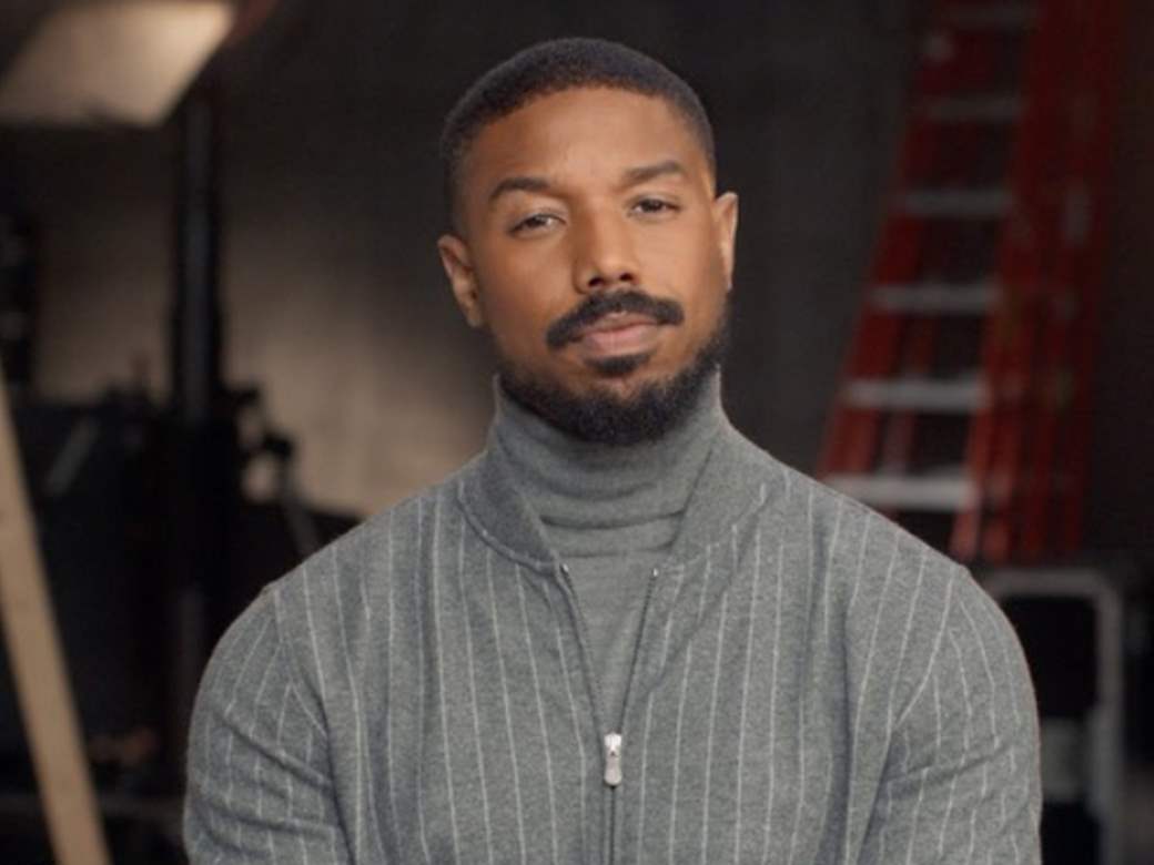 Michael B Jordan is making a case for the Percival polo, and we're  listening
