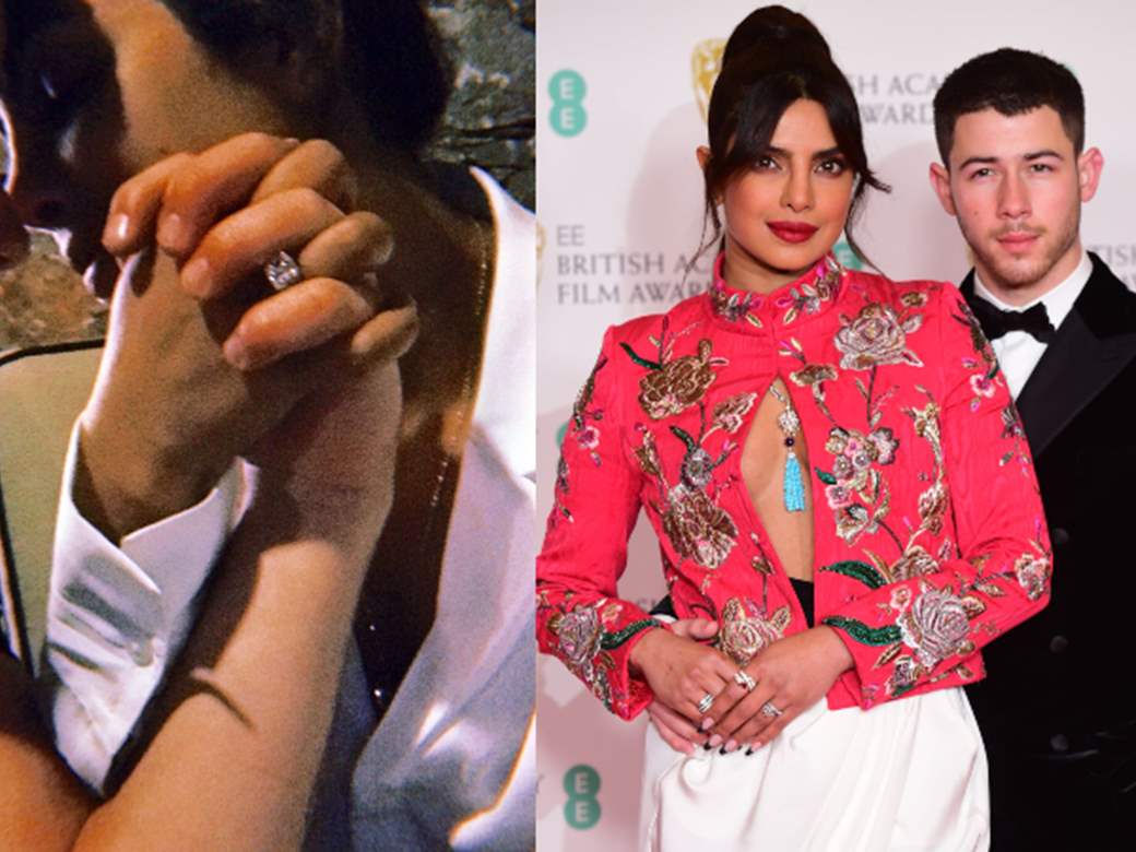 PRIYANKA CHOPRA & NICK JONAS #ENGAGEMENT Nick wasn't messing around wen it  came to p… | Celebrity engagement rings, Celebrity wedding rings,  Engagement celebration