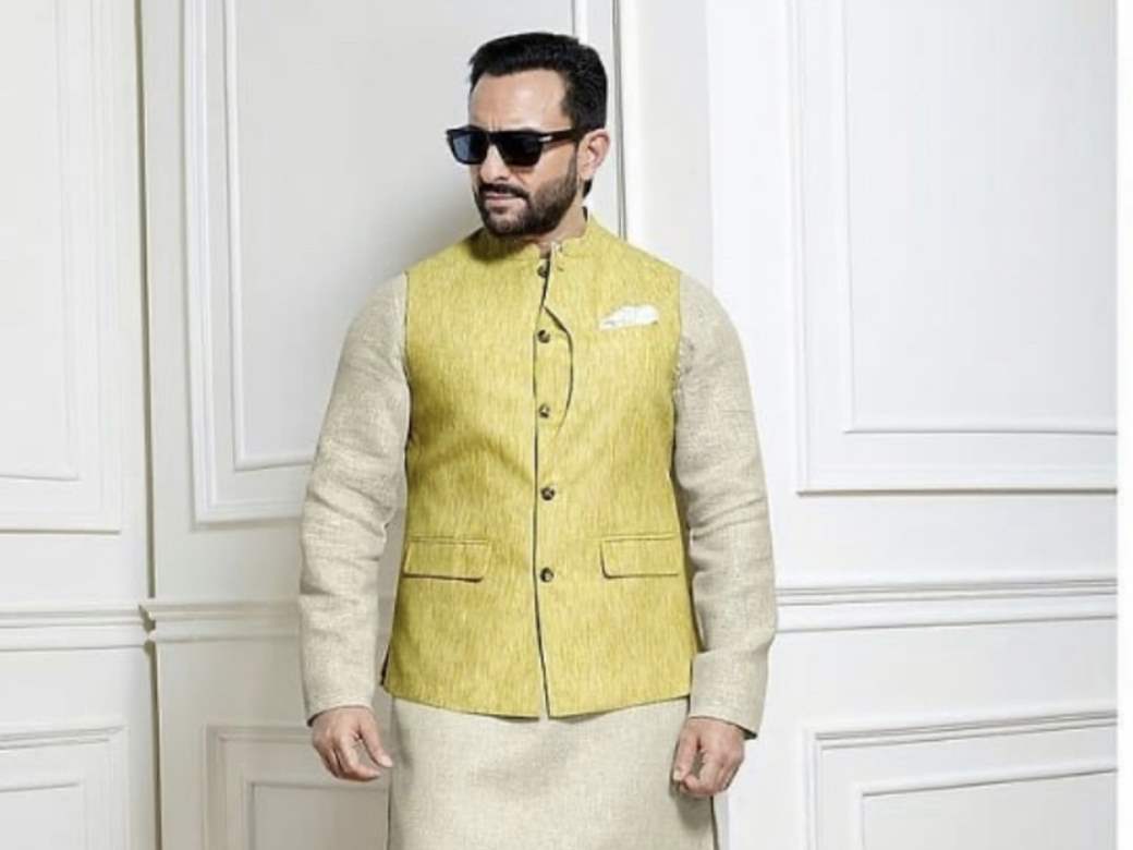 Saif ali deals khan waistcoat