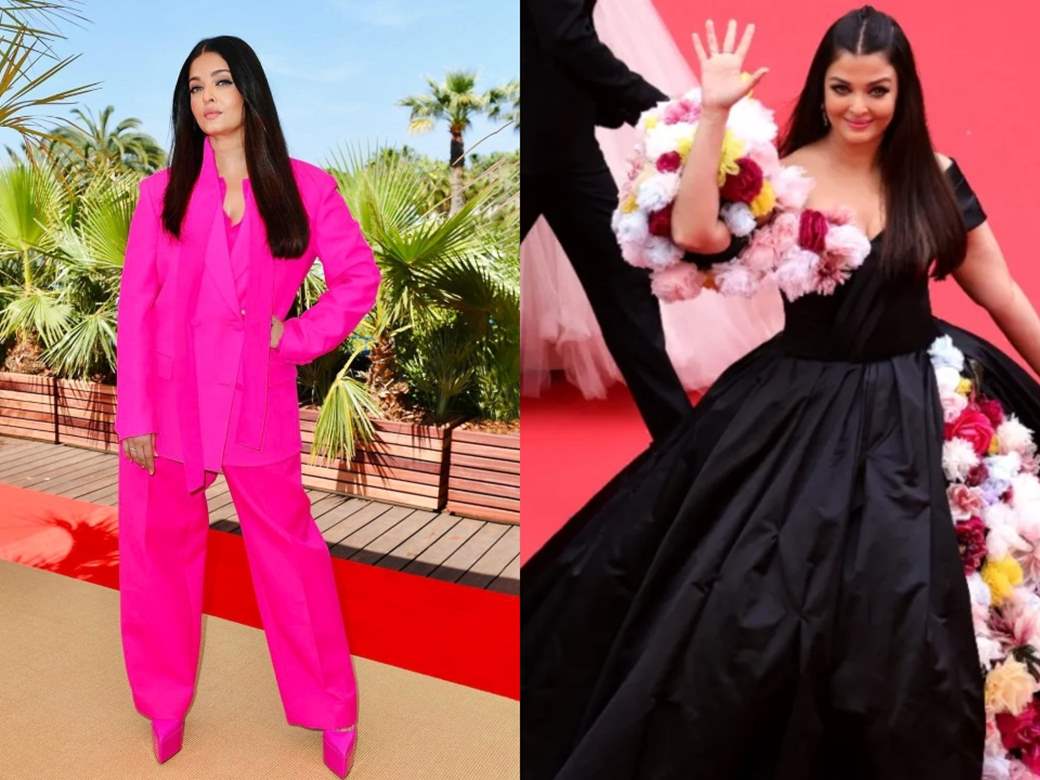 Cannes 2022: Aishwarya Rai Bachchan Dazzles In A Hot Pink Valentino  Pantsuit Worth Rs 4 Lakhs