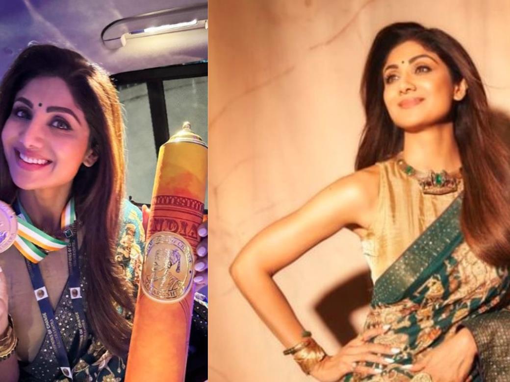 5 statement sharara sets from Shilpa Shetty Kundra's wardrobe that you  can't go wrong with | VOGUE India