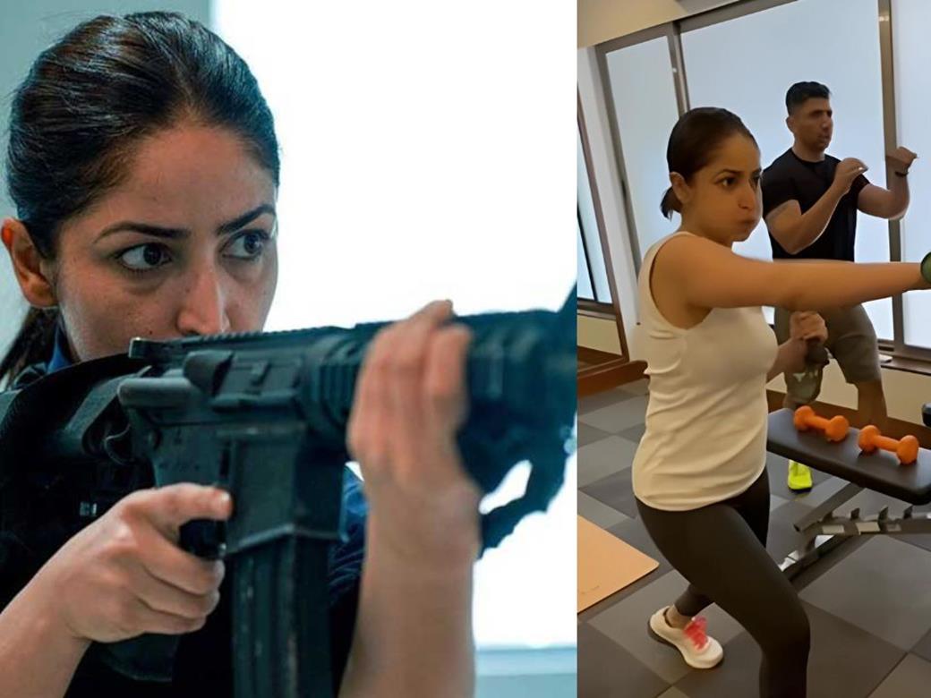 Yami Gautam offers fans a peek at vigorous training session to bring