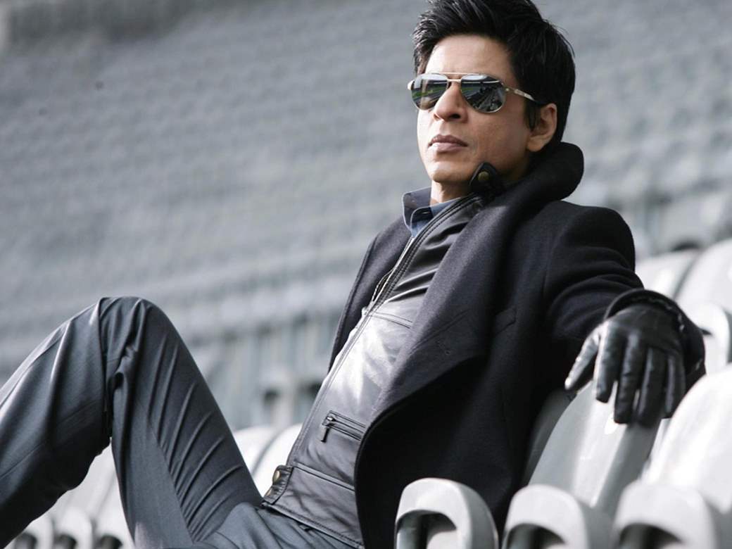 Shah Rukh Khan channels his inner Jawan in style with blue jacket