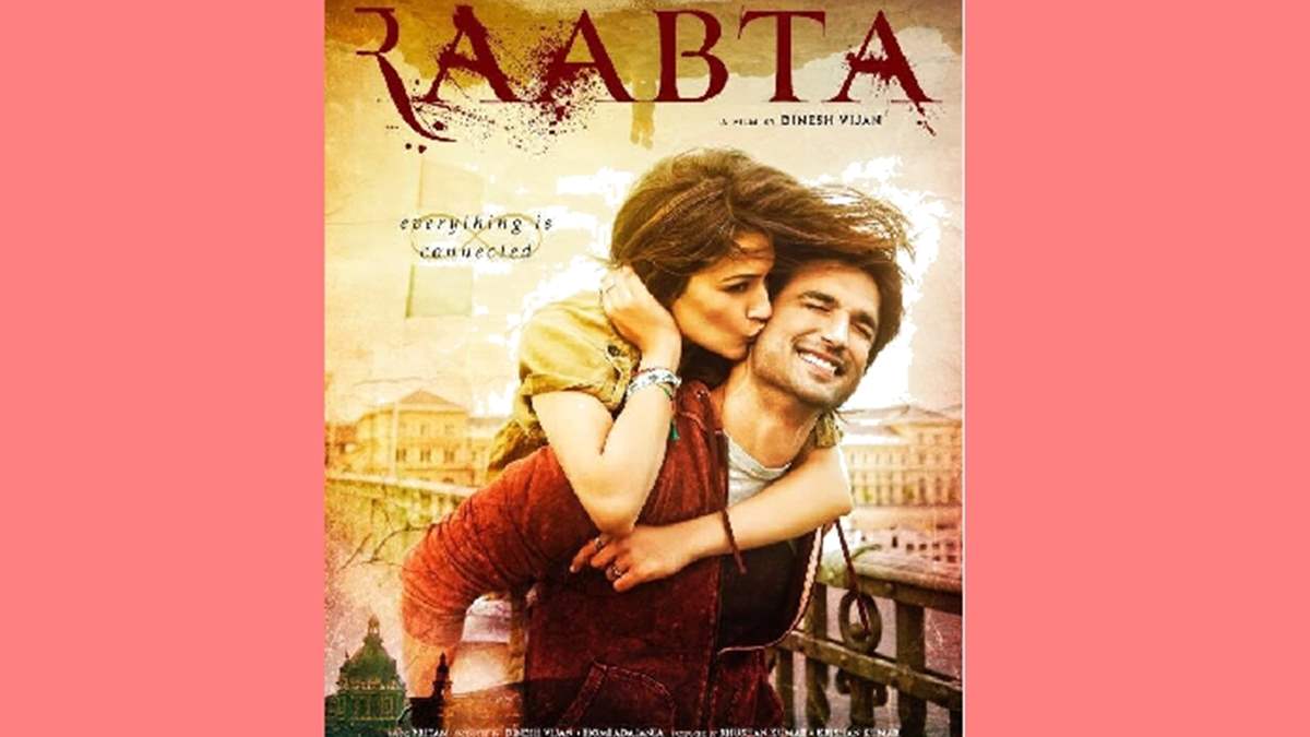 Kriti Gives A Kiss Of Love To Sushant In The First Look Of Raabta India Forums