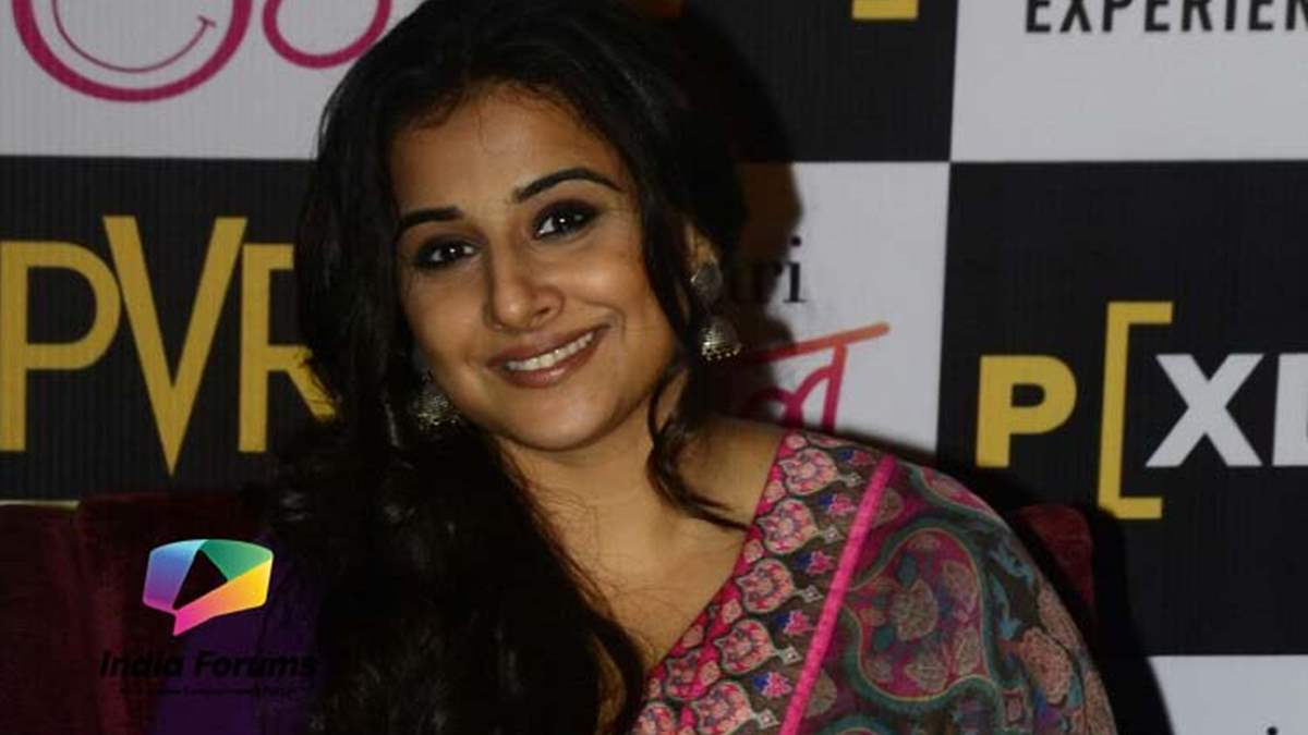 Vidya Balan I Was A Victim Of Sexism In The Early Days Of My Career India Forums
