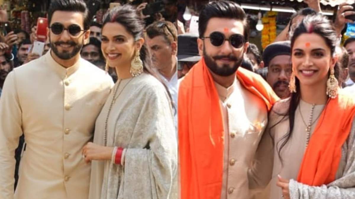 Ranveer Singh seeks blessings from Deepika's parents!