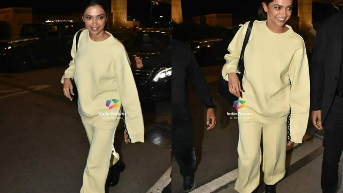 Deepika Padukone back in India after presenting at Oscars; nails airport  look - Articles