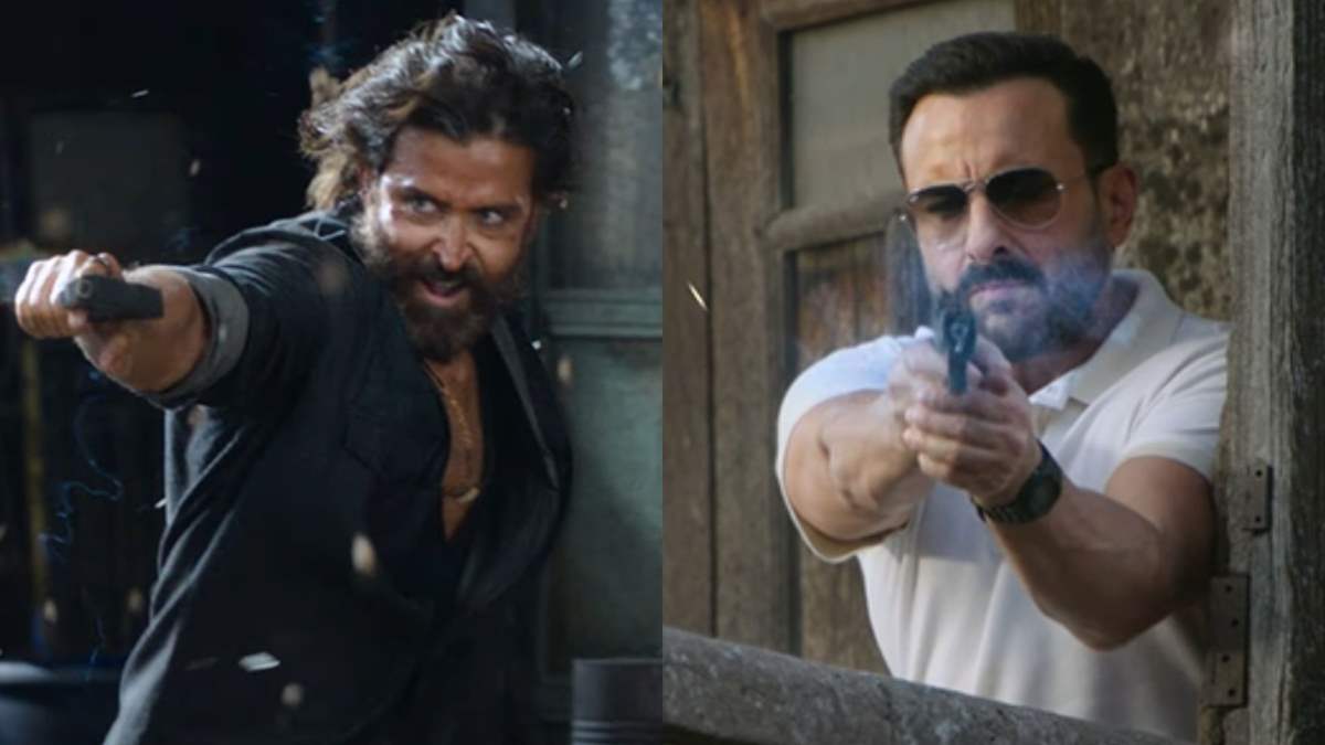 Vikram Vedha Trailer Out Watch Hrithik Roshan And Saif Ali Khan Pull Off High Octane Action 