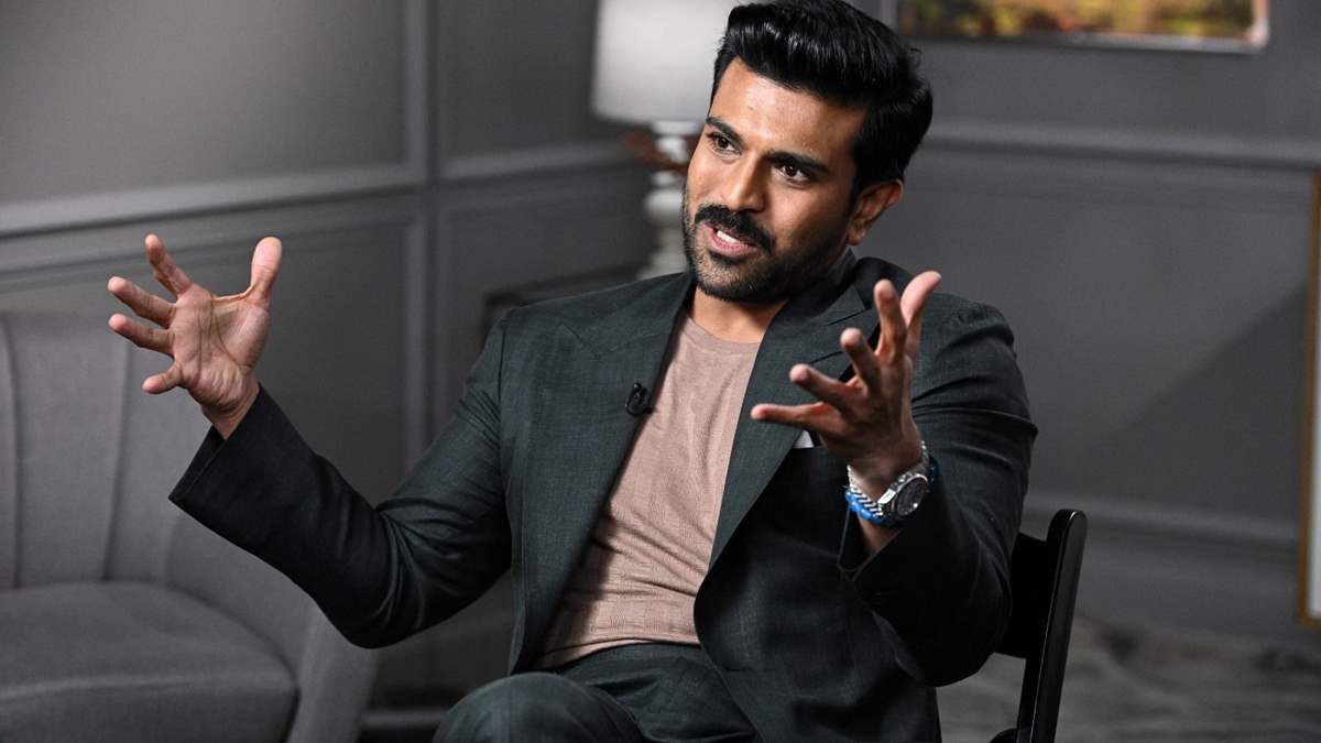 "We shot for 15 days at the presidential palace" - Ram Charan on 'Naatu  Naatu' song shoot