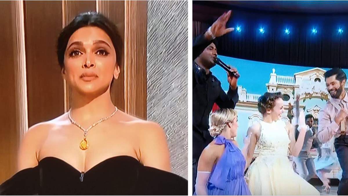 Deepika Padukone introduces 'Naatu Naatu' at Oscars