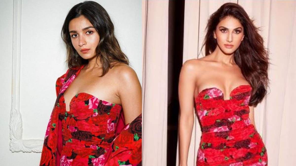 Alia Bhat Xxx Katrena - Friday Fashion-face off: Alia Bhatt and Vaani Kapoor keeps it chic and sexy  in a floral tube dress