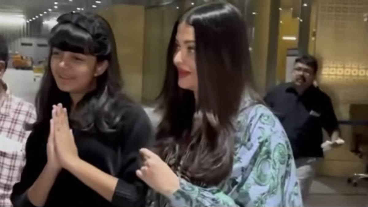 Aishwarya Rai Bachchan, daughter Aaradhya return to Mumbai after