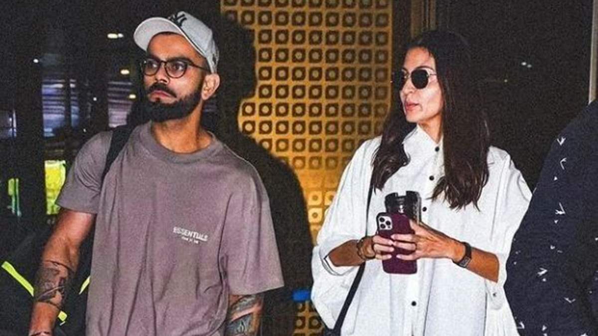 Anushka Sharma blends cool and comfortable for stylish airport look with  Virat Kohli