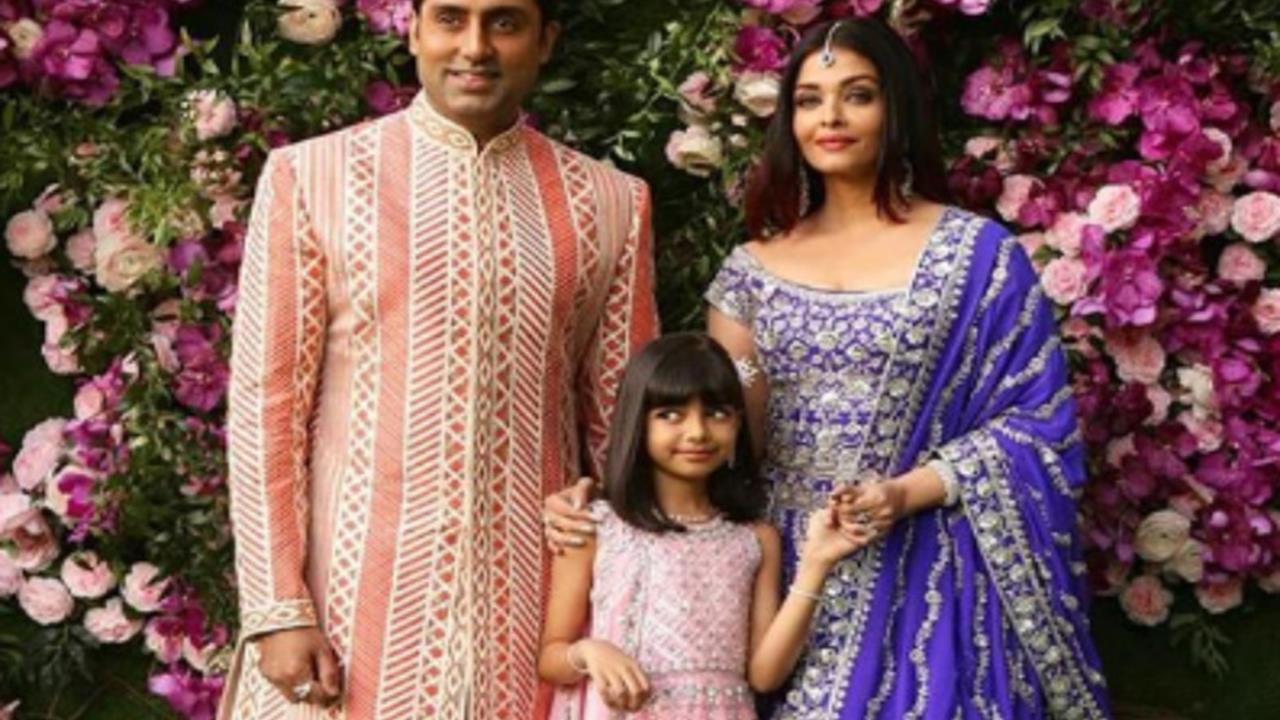 Aishwarya Rai Bachchan's Stunning Outfit at Akash Ambani and Shloka's  Wedding Reception