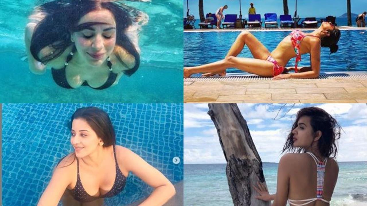 International Bikini Day TV divas sizzle in hot Bikinis India