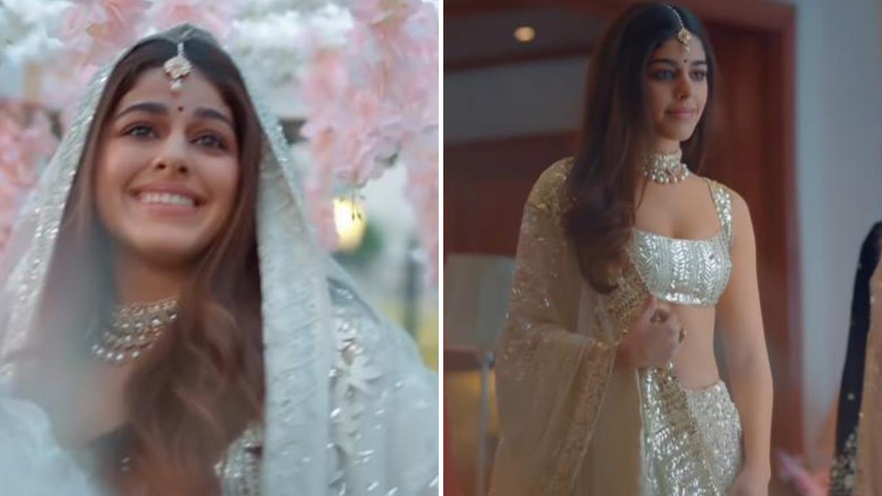 5128 alaya f turns cool bride pairs her lehenga with sneakers jacket in first music video