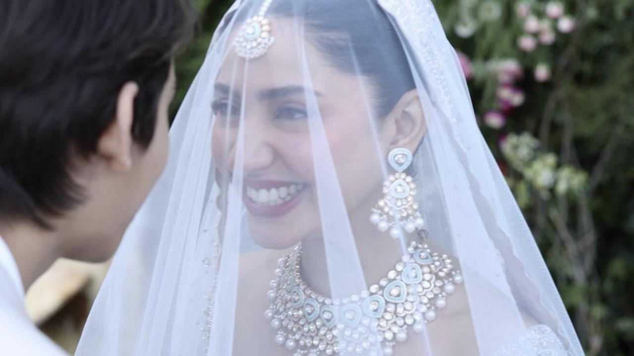 Mahira Khan Shares New Picture From Her Wedding A Tale Of Elegance And Mother Son Bonding 