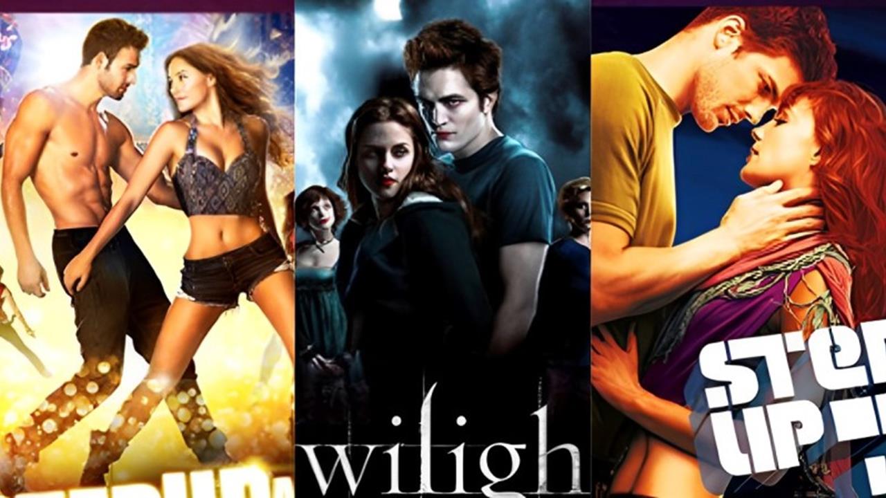 From the Twilight saga to Step Up franchise content that you can