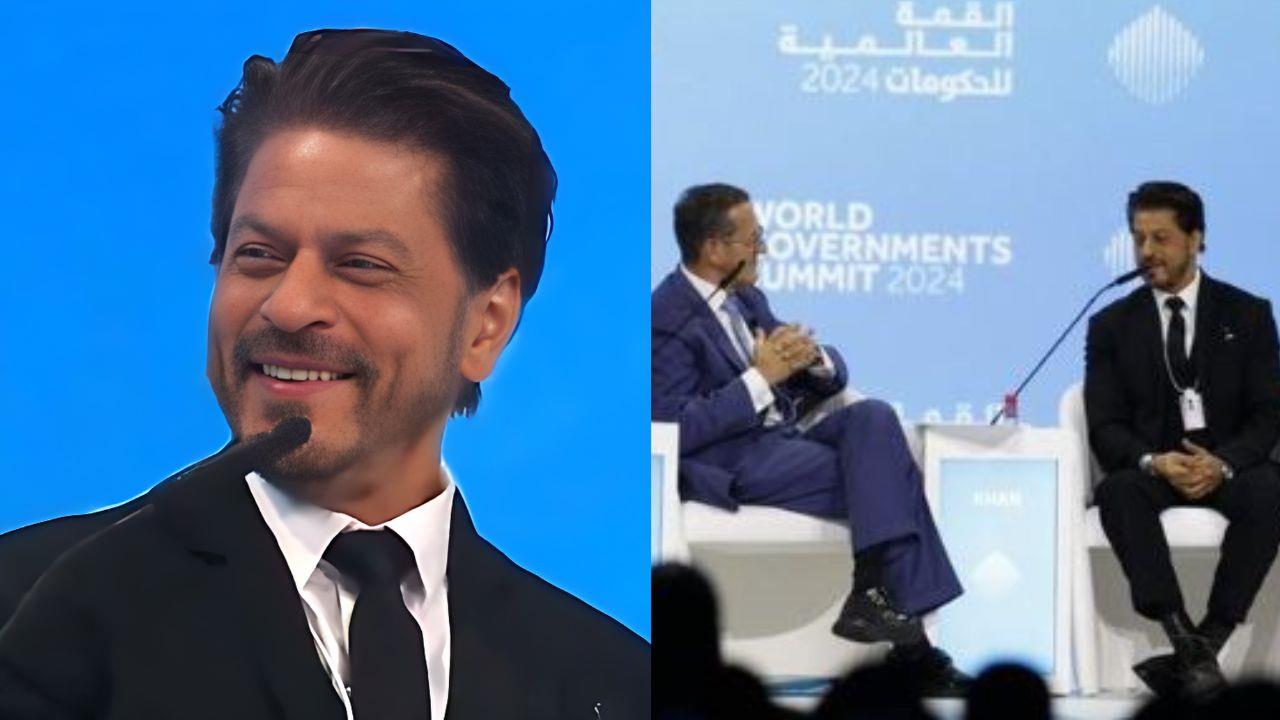 Shah Rukh Khan graces the World Government Summit in Dubai with PM