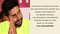 Abhishek Bachchan Dedicates a Video To All Who Wished Him a Speedy Recovery From COVID-19