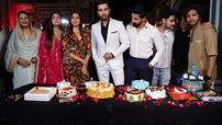 Actor Vivian Dsena’s Birthday celebration on the set of Ravie Dubey and Sargun Mehta’s  Udaariyaan