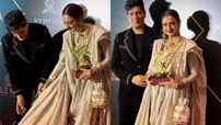 Rekha's timeless elegance and Manish Malhotra's sweet gesture take center stage at an event 