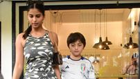Suhana Khan and AbRam's heartwarming sibling bond: A day out in the city - WATCH