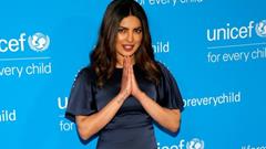 Priyanka Chopra welcomes Unicef chief in India