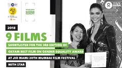 Nine films shortlisted for the third edition of Oxfam Best Film