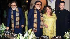 Sanjay Khan CELEBRATES his 78th birthday with family and friends