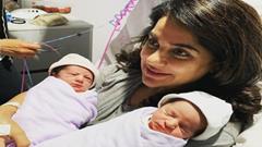 Jamai Raja actress Sara Afreen Khan gives birth to twins Aizah & Zidane