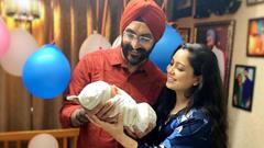 Singer Harshdeep Kaur announces name of newborn son with super cute picture 