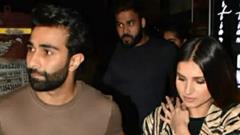 Tara Sutaria gets papped with boyfriend Aadar Jain post dinner date