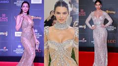 Malaika Arora & Lauren Gottileb's shimmery gowns remind us of Kendall Jenner's Met Gala outfit