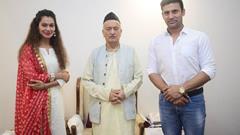 Governor to grace the auspicious occasion of Payal Rohatgi and Sangram Singh’s wedding reception in Mumbai!