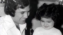 Twinkle Khanna misses her father Rajesh Khanna as she shares a throwback picture with him