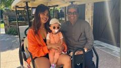  Priyanka Chopra and baby Malti's delightful surprise visit with Vishal Bhardwaj in America 