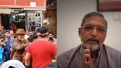 Nana Patekar issues a statement amid the viral fan video backlash: "Ye galti se hogaya....."